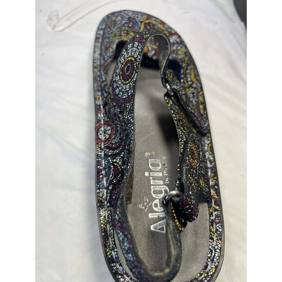 Alegria Jemma Spiro Multi Jem 325 Sz 38 US 8 - 8.5 Leather Clog Mary Jane - Picture 3 of 15